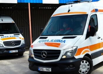 Ребенок упал с второго этажа жилого дома в Кишиневе