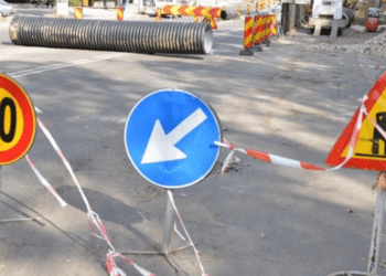В Дурлештах на одной из улиц ограничено движение. Работы продолжаются