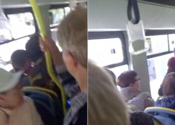 Scandal într-un autobuz din capitală: un tânăr, acuzat că nu a cedat locul