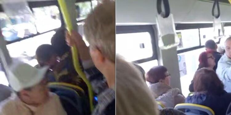 Scandal într-un autobuz din capitală: un tânăr, acuzat că nu a cedat locul