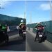 Polițist pe motocicletă, implicat într-un accident pe podul Mihai Viteazul
