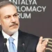 Ministrul de Externe al Turciei, Hakan Fidan, critică Europa pentru dublu standard privind arestările politice