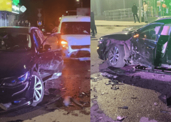 Accident rutier în Briceni: o fetiță de 6 ani, rănită într-un impact între două automobile