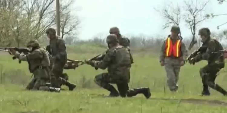 Rezerviștii Armatei Naționale participă la antrenamente de instruire la Bulboaca