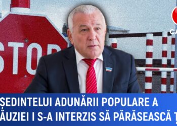 Președintelui adunării populare  a Găgăuziei i s-a interzis să părăsească țara