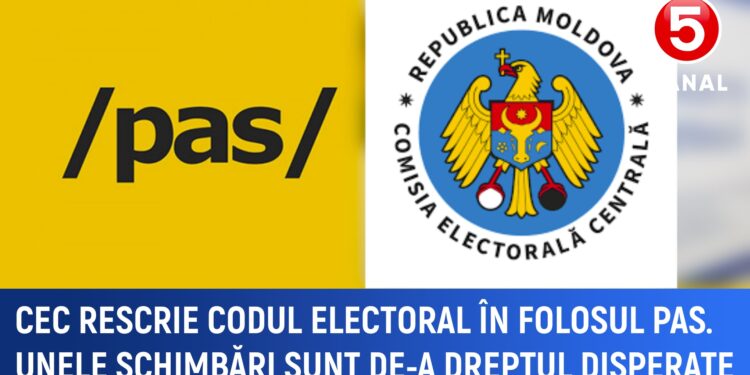 CEC-ul, controlat de PAS, schimbă Codul Electoral, înainte de alegeri. Unele, de-a dreptul disperate