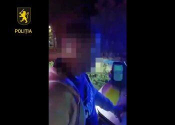 Șofer beat, oprit pe străzile Chișinăului