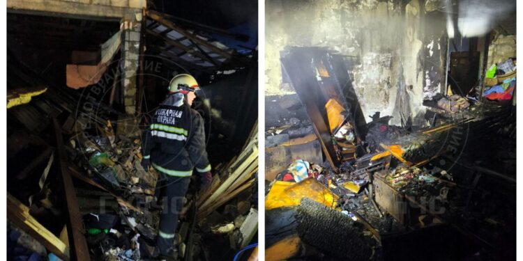 В Бендерах в пожаре погиб мужчина