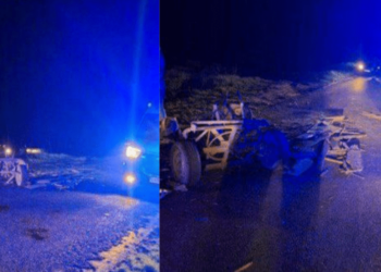 Căruță în care se aflau 6 persoane, tamponată de un Volkswagen. Un bărbat a decedat, iar 2 copii au fost traumatizați