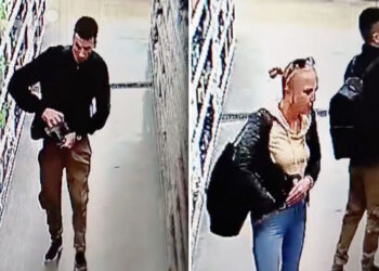 Furt în plină zi: Un cuplu a furat produse dintr-un magazin din Chișinău