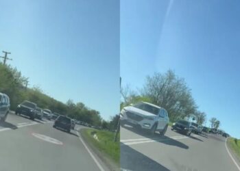 Trafic îngreunat la Strășeni: Două accidente au format ambuteiaje kilometrice, dinspre Călărași