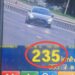 Șofer prins conducând cu 235 km/h pe traseul R-6, aproape de Stăuceni