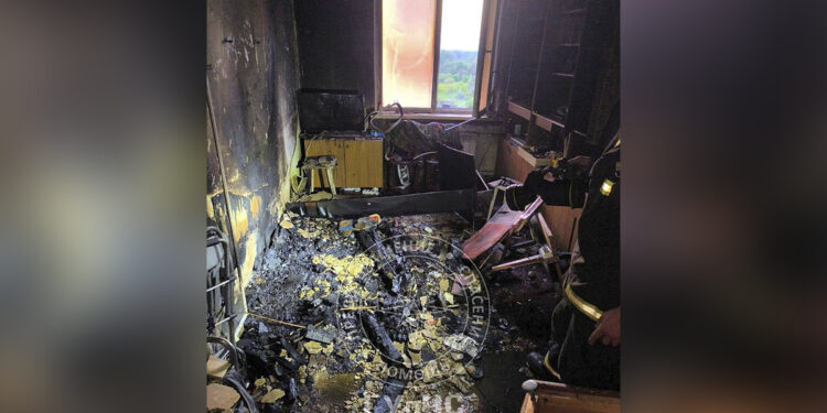 При пожаре в бендерской квартире погибли двое мужчин