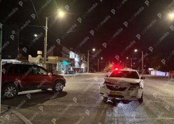 Accident rutier la intersecția bulevardului Moscova cu Miron Costin, în Chișinău