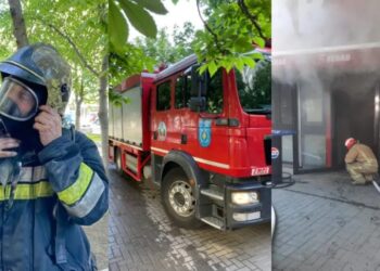 Из-за возгорания в ресторане быстрого питания жителей одной многоэтажки пришлось эвакуировать