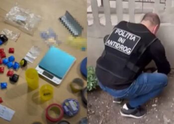 Droguri în valoare de 300 de mii de lei, ridicate de polițiști. Patru suspecți – reținuți