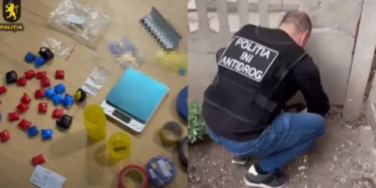 Droguri în valoare de 300 de mii de lei, ridicate de polițiști. Patru suspecți – reținuți
