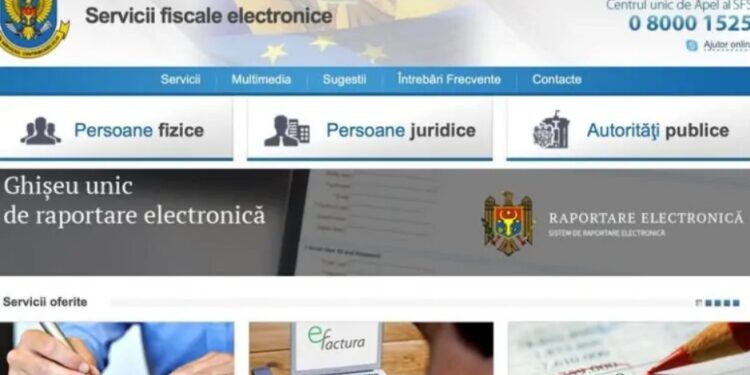 Портал servicii.fisc.md будет закрыт с 1 июня