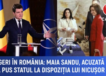 Alegeri în România: Maia Sandu, acuzată că a pus statul la dispoziția lui Nicușor Dan