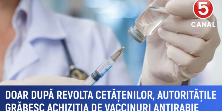 Abia după revolta cetățenilor, autoritățile grăbesc achiziția de vaccinuri antirabie