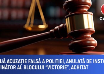 Instanța anulează acuzația falsă a poliției împotriva unui susținător al blocului „Victorie”