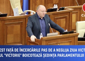 Blocul ”Victorie” boicotează ședința parlamentului: ”PAS neglijează aniversarea Marii Victorii”