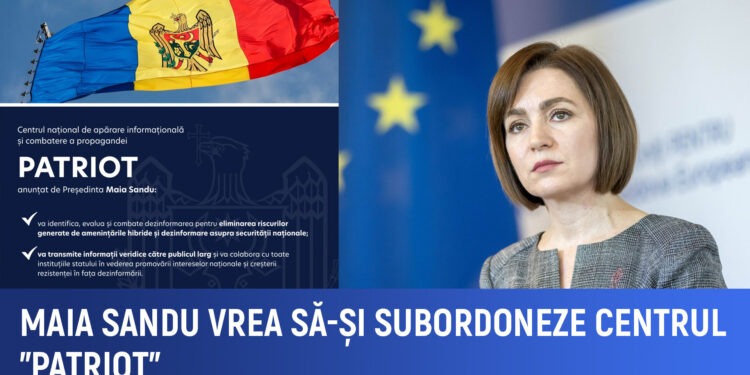 Cenzura tot mai dură: Centrul „Patriot” ar putea trece în subordinea Președinției, la inițiativa Maiei Sandu