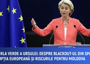 Mocirla verde a Ursulei: despre blackou-ul din Spania, corupția europeană și riscurile pentru Moldova