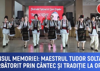 Festivalul de Dans Popular : Omagiu adus maestrului Tudor Soltan la Orhei