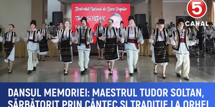 Festivalul de Dans Popular : Omagiu adus maestrului Tudor Soltan la Orhei