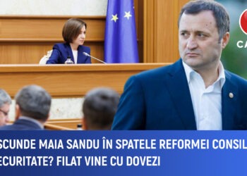 Filat aduce dovezi despre consecințele fără precedent ale noii reforme: Ce ascunde Maia Sandu în spatele transformării Consiliului Suprem de Securitate?