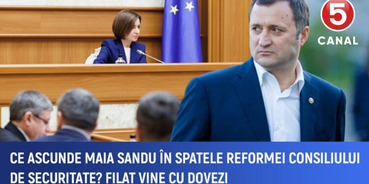 Filat aduce dovezi despre consecințele fără precedent ale noii reforme: Ce ascunde Maia Sandu în spatele transformării Consiliului Suprem de Securitate?
