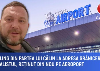 Jurnalistul Gabriel Călin reținut din nou pe Aeroportul Chișinău: Cum a „trolat” grănicerii cu un plic secret