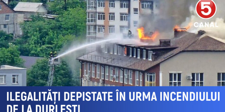 EXCLUSIV//Incendiul de la Durlești a scos la iveală nereguli grave în proiectul blocului