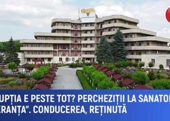 Corupția e peste tot? Percheziții la sanatoriul „Speranța”. Conducerea, reținută