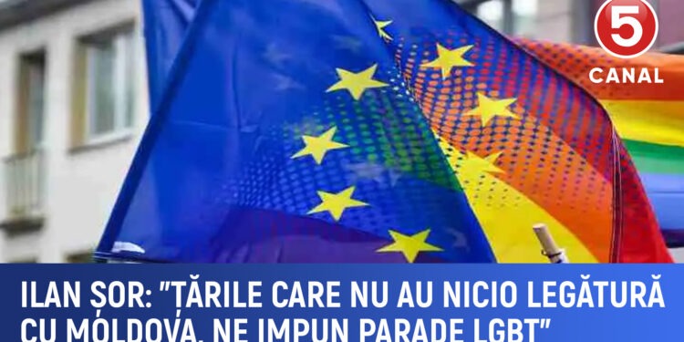 Ilan Şor: Țările care nu au legătură cu Moldova ne impun parade LGBT”