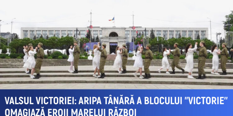 „Valsul Victoriei” – Tinerii din Blocul „Victoria” au adus un omagiu eroilor Marelui Război