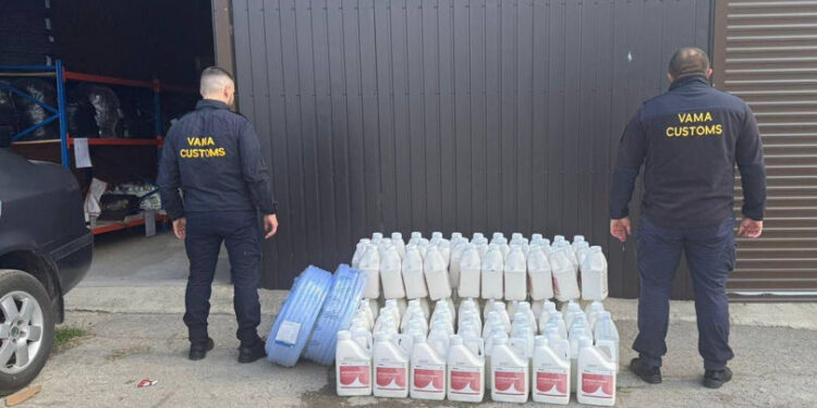 Tentativă de contrabandă cu substanțe chimice, oprită la Vulcănești