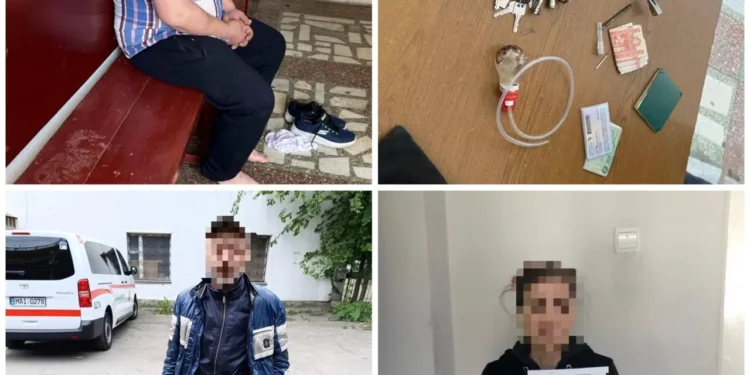 Trei persoane căutate de autorități, prinse de carabinieri în Chișinău
