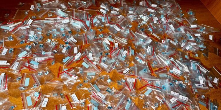 Пограничная полиция: Незадекларированные полудрагоценные камни обнаружены на КПП Атаки в чемодане иностранного пассажира