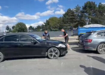 Accident rutier la Peresecina: Șoferul vinovat a fugit de la locul faptei