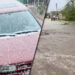 Vreme extremă în Moldova: Ploaie torențială, grindină și drumuri inundate în mai multe raioane