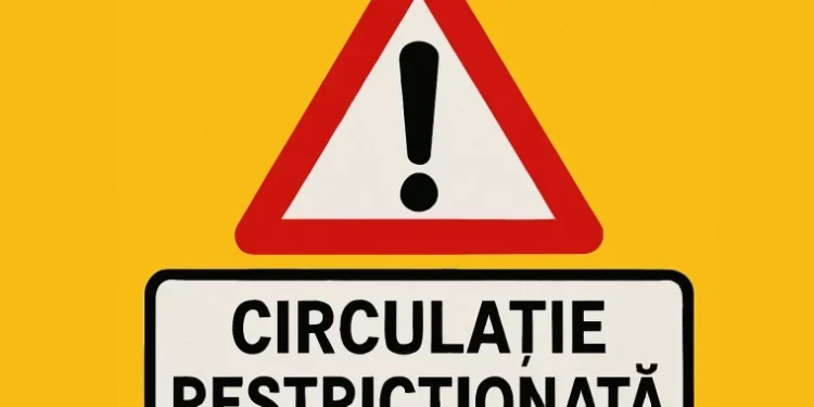 Atenție, șoferi! Trafic restricționat pe mai multe drumuri naționale