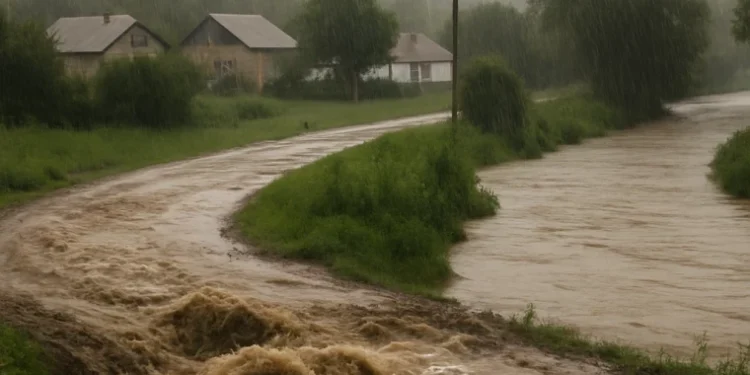 Avertizare hidrologică în toată țara: risc de inundații locale și viituri rapide, între 23 și 25 mai