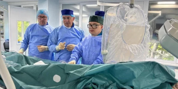 Rotablația coronariană, realizată în premieră într-un spital public din Republica Moldova