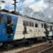 Locomotiva unui tren a luat foc în gara din Sinaia. Peste 120 de călători au fost evacuați de urgență