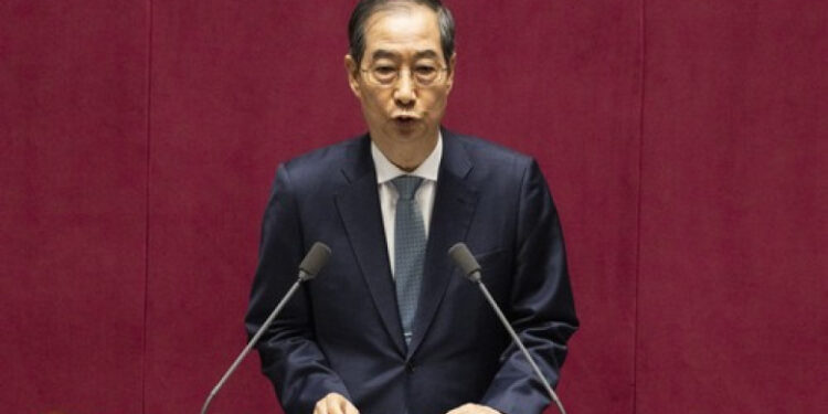 Preşedintele interimar al Coreei de Sud a demisionat. Anunțul făcut de Han Duck-soo