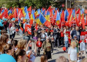 Bălțenii au sărbătorit Ziua Muncii, organizată de blocul „Victorie”