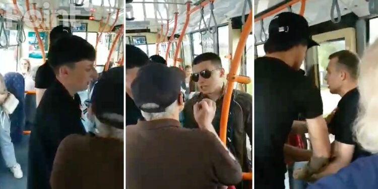 Задержание в кишинёвском троллейбусе: подозреваемый украл 10 000 леев