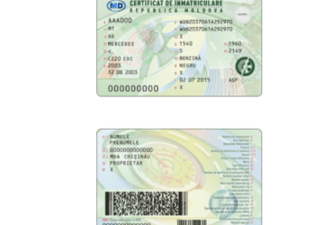 ASP grăbește lansarea noilor certificate de înmatriculare auto